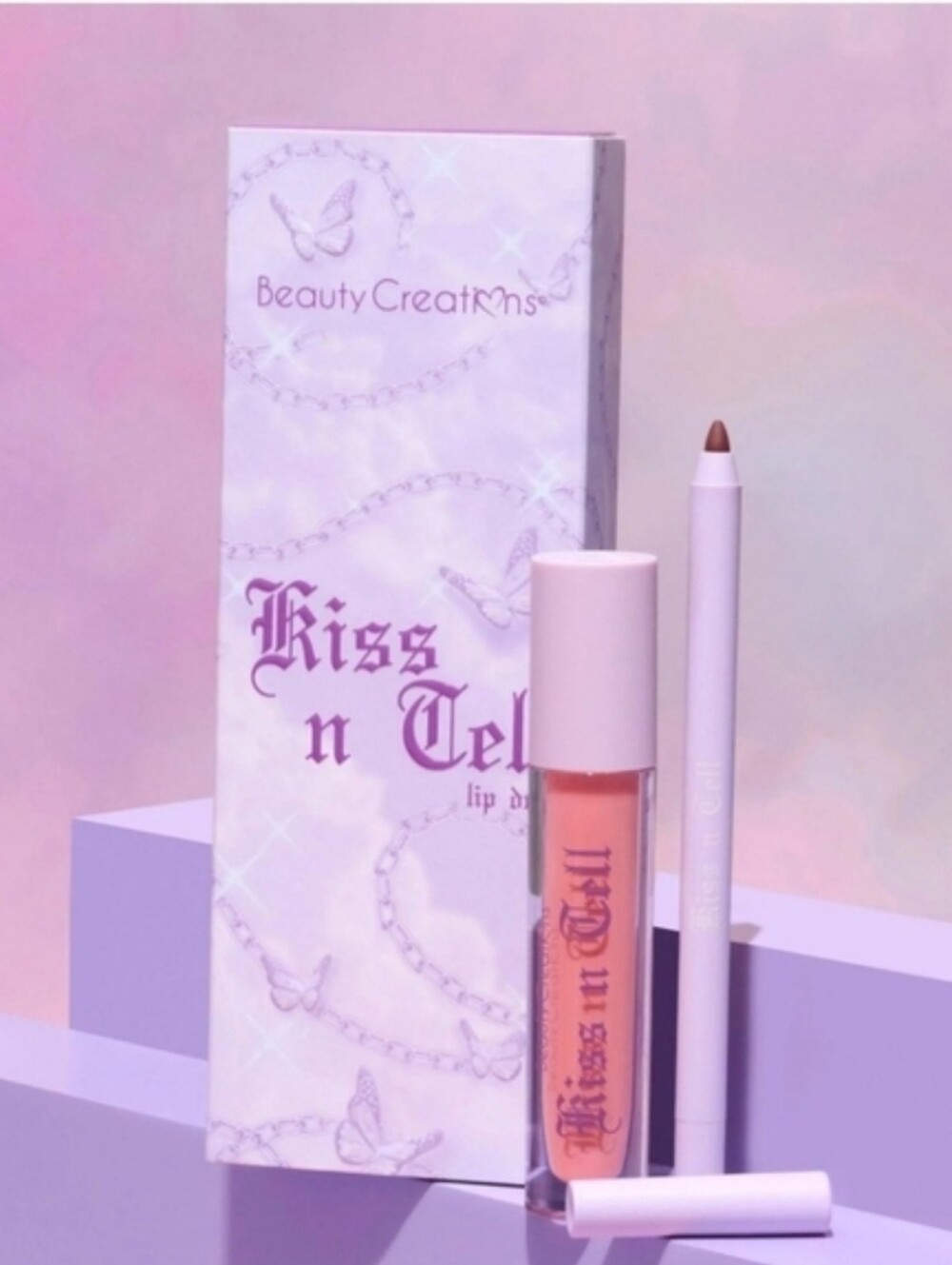 Beauty Creations Kiss n Tell Lip Duo - Peach